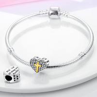 Abalorios de plata 100% auténtica con huellas de pata, joyería fina de cumpleaños para mujer, pulsera de 3mm, regalo con piedra de circón principal - details 17