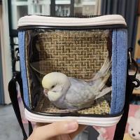 Bolsa de transporte portátil para pájaros, Mochila pequeña y ligera con correa ajustable, Ideal para viajes, entrenamiento y salidas - details 6