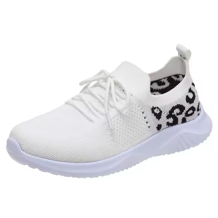 Zapatos vulcanizados Para mujer, zapatillas ortopédicas a la moda, versátiles, de malla transpirable, novedad - 1