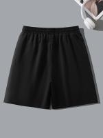 Los pantalones cortos deportivos informales con estampado de Los Ángeles 23 para hombre con cinturón elástico con cordón son perfectos para viajes y relajación en verano - details 9