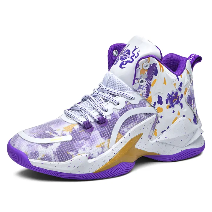 Zapatos de baloncesto de marca para hombre, cómodos zapatos deportivos antideslizantes para niños, zapatos atléticos transpirables para exteriores, cesta de Tenis para hombre - 1
