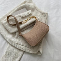 Bolso de mano cuadrado pequeño para mujer, diseño de fieltro para las axilas, moderno, para Debo de la Media Luna - details 18