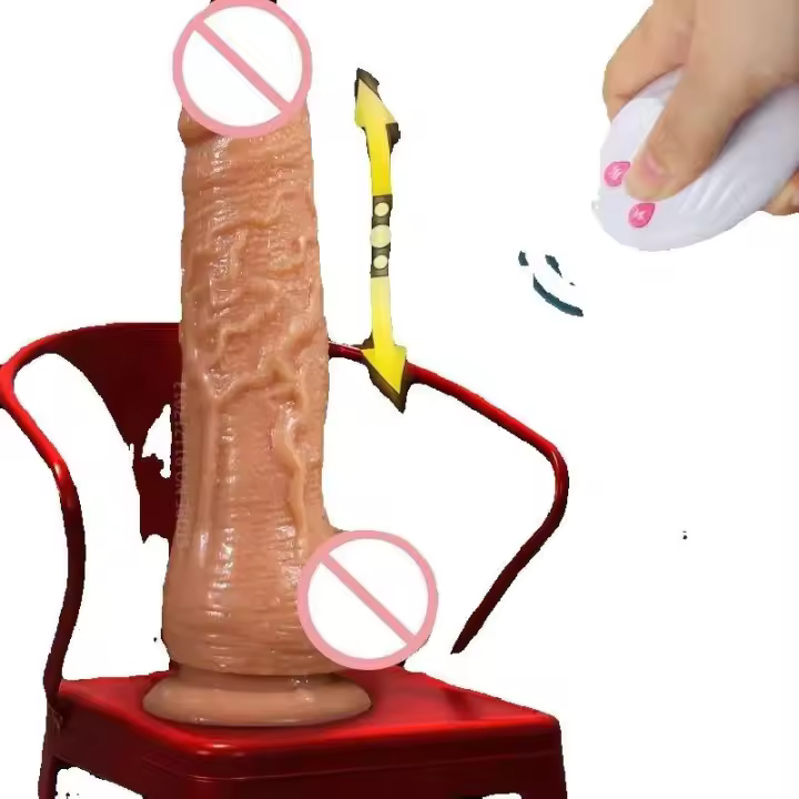 Leten Control remoto rotación telescópica consolador realista vibrador adultos juguetes sexuales para mujer Miembro grande Vagina masturbación femenina - 1