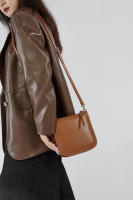Bolso de Cuero Genuino para Mujer: Bandolera, Bolso para Teléfono y Cubo - details 13
