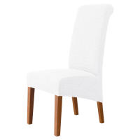 Cubierta de Silla de Vellón Polar XL Cubiertas de Asiento de Comedor de Boda para Sillas de Cocina - details 13