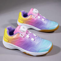 Zapatos de bádminton profesionales ligeros, transpirables, antideslizantes, amortiguadores, rojos, profesionales, zapatos de tenis. - details 18