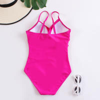 Traje de Baño de Una Pieza Sexy sin Espalda con Volantes Material de Poliéster - details 18