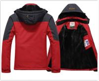 Chaqueta de Esquí de Vellón Térmico Impermeable Abrigo de Parquea para Hielo y Lluvia de Invierno - details 11