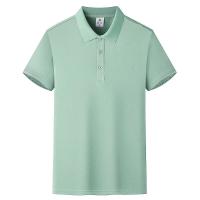 Polo de manga corta liso a la moda para hombre, top de verano cómodo y transpirable - details 13