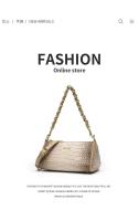 Bolso de mujer de moda Bolso de hombro con patrón de cocodrilo Bolso cruzado de gran capacidad con correa de cadena para damas Mochila de lujo de alta gama - details 0