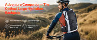 SucceBuy Mochila de hidratación, paquete aislado con vejiga de agua de TPU, mochila de agua con almacenamiento para hombres y mujeres, mochila hidráulica para senderismo, correr, ciclismo, camping - details 0