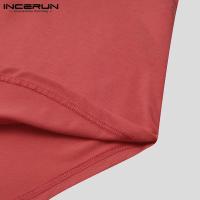 2024 batas de dormir para hombres, camisón de manga corta con cuello en V, ropa de casa acogedora de retazos, albornoces holgados a la moda para hombres, bata - details 23