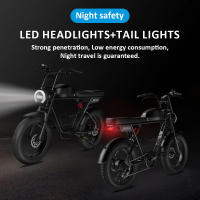 GUNAI-T bicicleta eléctrica para adultos 1000W bicicleta eléctrica de carretera 48V 21Ah Fatbike MTB E-bike 20 "bicicleta eléctrica de montaña 60 KM/H velocidad máxima - details 4