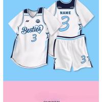 Camisetas de Baloncesto de Verano Secado Rápido Uniforme Deportivo de Dos Piezas para Niños y Chicas Equipo de Entrenamiento de Juego - details 18