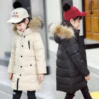 Chaqueta de Abrigo de Plumífera Invernal Nature Fur Abrigo Exterior Engrosado para Niños - details 12
