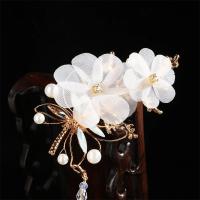 Accesorios para el cabello de boda HANFU mariposa libélula china horquilla pinzas para el cabello tocados con borlas - details 0