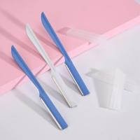 Scttomon Rasuradora Facial para Mujer Herramienta de Maquillaje de Cejas 3 Piezas - details 0