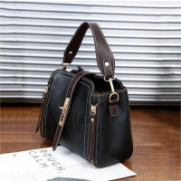 Cuero PU de alta calidad para mujer, bolso bandolera de un solo hombro con asa superior, estilo vintage sae - details 14
