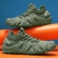 Zapatos de los hombres primavera y otoño nuevos hombres al aire libre personalidad casual juventud zapatos deportivos versátil moda transpirable zapatos de moda - details 1