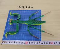 Bloques de construcción creativos Modelos de insectos Abejas Libélulas Hormigas Mantis Rompecabezas para niños Juguetes Divertidos Animales Decoraciones Regalos para niños - details 3