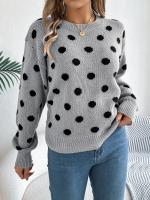 Moda de punto para mujer Otoño-Invierno 2024 suéter con capucha de manga larga con color y - details 3
