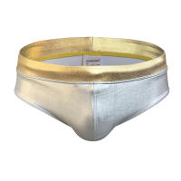 Jessborn-Calzoncillos de baño dorados y plateados para hombre, pantalones cortos de moda, traje de baño para surfear en la playa, primavera caliente - details 6