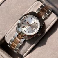 Empress West New Rose Red Crushed Ice Blue Esfera pequeña Banda de acero de cuarzo Reloj de mujer Color de fruta del dragón - details 18