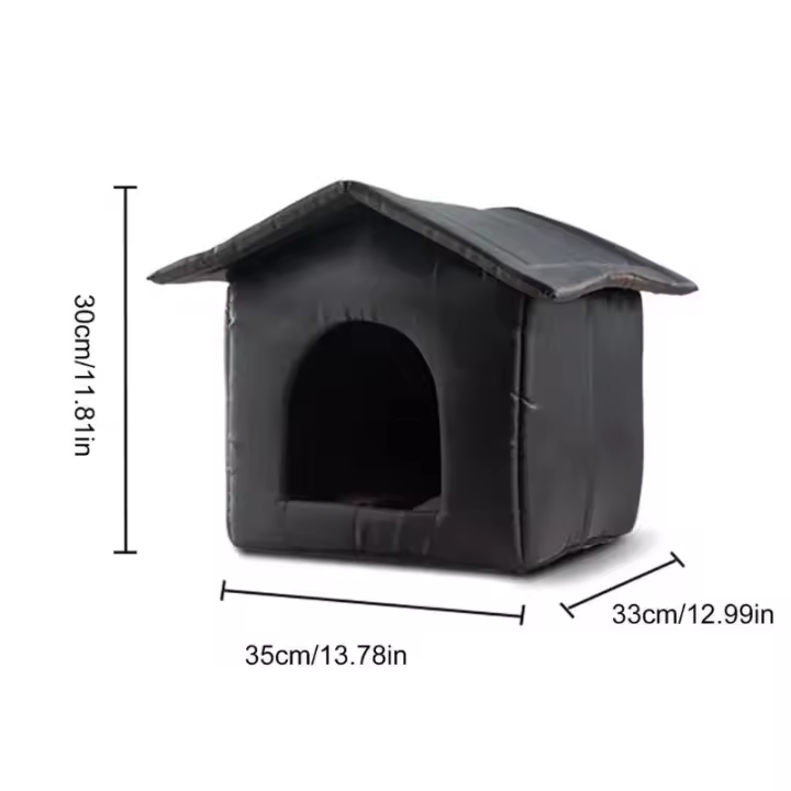 Carpa para Mascotas al Aire Libre Impermeable Cámara de Nido Gruesa para Gatos - 1