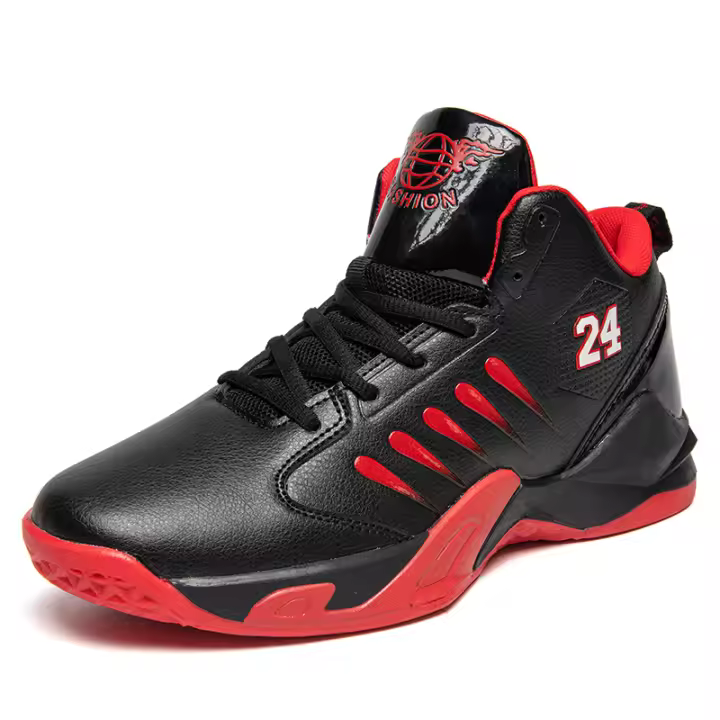 Zapatillas de baloncesto antideslizantes de alta calidad para hombre, zapatos deportivos transpirables, cómodos, zapatillas atléticas de entrenamiento de gimnasio, zapatillas de baloncesto para niños - 1