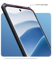Funda de teléfono Xundd para POCO X7 Pro 5G para POCO X7 Airbag carcasa anticaída, PC + TPU cubierta trasera Ultra transparente para POCO X7 Pro - details 7