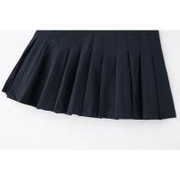 Falda corta plisada vintage casual con cremallera - details 18