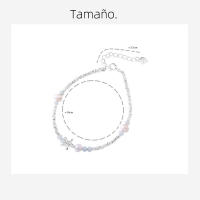 Pulseras de Estrella de Mar de 16 + 3,5 cm para Mujer, Plata de Ley 925, simplicidad, pulsera de Plata de Ley 925, Cuenta de Perla - details 0