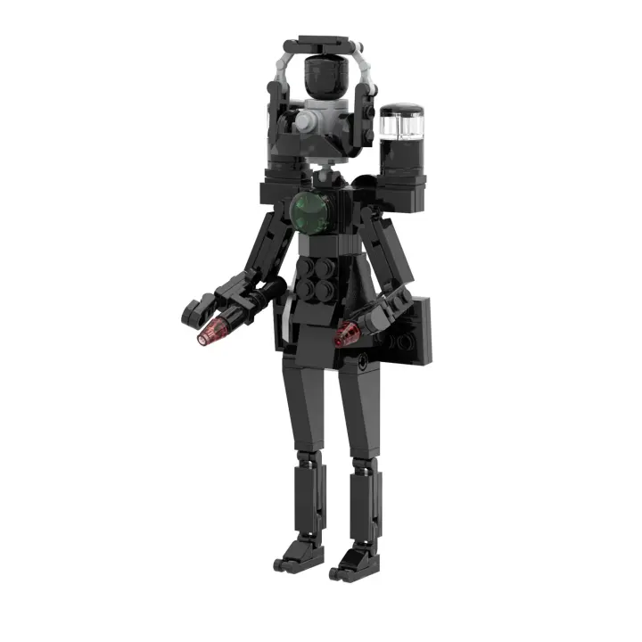 Juguete de bloques de construcción humano con micrófono Titan - 1