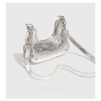 Portátil cadena baguette bolsa, bolsa de las axilas, nueva tendencia brillante mensajero bolso de las mujeres, nicho de gama alta bolso de hombro versátil - details 6