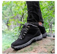 Botas de Senderismo de Alta Teta para Hombres Zapatos de Trekking de Ante A Prueba de Lluvia - details 23
