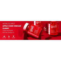Goli Vitaminas gomosas de vinagre de sidra de manzana, 60 unidades, vitamina B12, sin gelatina, sin gluten, vegana y sin OGM - details 0