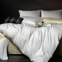 Juego de Ropa de Cama de Algodón Pima Antibacteriano 5A Alta Densidad, Alta Cuadros, Tamaño Rey, Cómodo - details 5