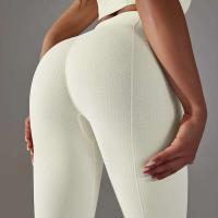 Hamidou-mallas sin costuras para mujer, mallas deportivas de cintura alta para entrenamiento, correr, Fitness, gimnasio, Scrunch Butt, ropa deportiva - details 4