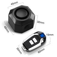 Alarma de Bicicleta Inalámbrica Impermeable Awapow Control Remoto de Carga USB - details 9