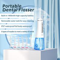 Irigador Dental Portátil Profesional 300ml, 4 Modos, 6 Chorros, Impermeable IPX7, Recargable por USB - details 1