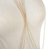 Cadena Corporal Dorada Estilo Bikini para Mujeres Joyería de Cintura de Verano para Playa - details 4