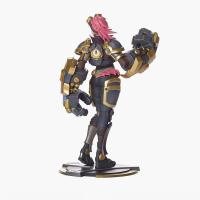 League of Legends Loose Cannon Jinx & The Piltover Enforcer Vi acción Anime figura modelo muñecas juguete - details 3