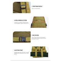 Mochila Táctica de 30L Diseño Camuflado para Hombres Sistema Molle para Acampar, Caza, Senderismo, Escalada Bolsas y Viajes al Aire Libre - details 19