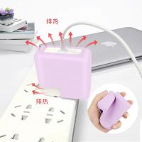 Funda protectora para cargador de Macbook, funda de silicona para adaptador de corriente de ordenador portátil, 29, 30, 35, 60, 61, 67, 45, 70, 85, 87, 96, 140w - details 2