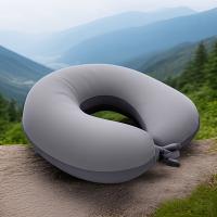Almohada de Viaje en Forma de U Ultra-Suave con Partículas de Espuma - Lavable, Soporte para el Cuello para Todas las Estaciones y Ocio al Aire Libre - details 6