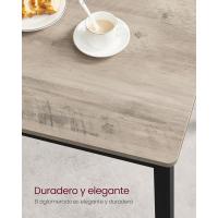 Conjunto de Mesa de Comedor y Sillas Juego de 3 Piezas Mesa de 70 x 110 x 75cm - details 13