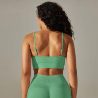 Hamidou-Sujetador deportivo de Yoga para mujer, Top Sexy, ropa interior transpirable, Fitness, Yoga, gimnasio - details 33