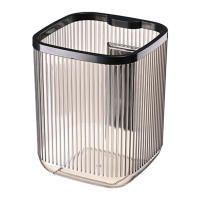 Cubo de basura Circular para escritorio, papelera ligera y portátil de lujo para oficina, dormitorio y cocina - details 8