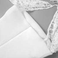Vestido de encaje con corte bajo y cintura alta, estilo sexy, novedad de verano, ropa de mujer M24DS193 - details 16
