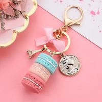 Llavero Macarón de Resina LADUREE Encanto de Bolsa de Mujer Macarons de Eiffel Tower Motors - details 3